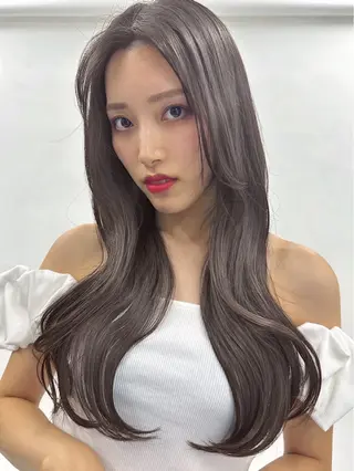 ロング 長尾 晃汰のヘアスタイル