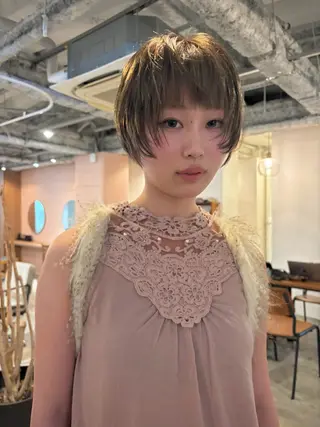 ショート カラー yu maのヘアスタイル