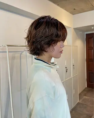 ミディアム パーマ 藤原 慶哉のその他イメージ