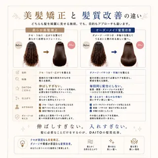 ロング 柔らか美髪矯正 髪質改善 DAITOのヘアスタイル