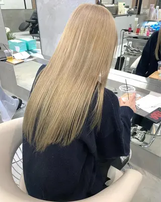 ロング カラー 樫原裕二/似合わせ カット/透明感カラーのヘアスタイル