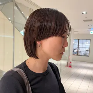 ショート カラー 池田 充のヘアスタイル