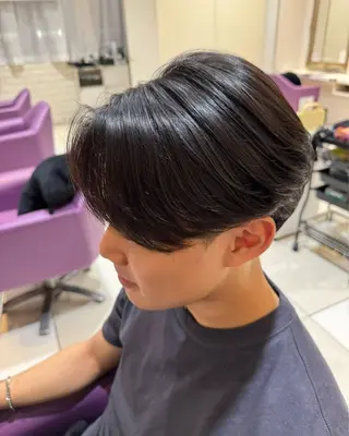 パーマ メンズ 玉置 晴太郎のヘアスタイル