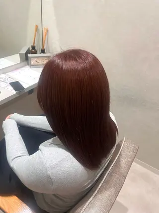 ミディアム カラー 艶感透明感カラー◎ 大分 Keigoのヘアスタイル