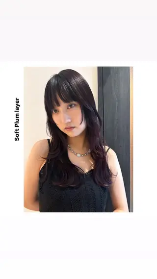 ミディアム カラー hiro【沿線で叶う 似合わせhair】のヘアスタイル