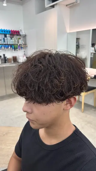 パーマ メンズ 後藤 拓未 fifth栄のヘアスタイル