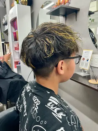 ショート カラー パーマ 🌻ミラクル美容師 🌻✨クッポ✨のヘアスタイル