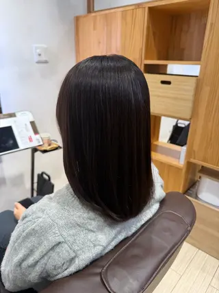 ミディアム カラー レディースカット モデル募集　山田省吾のヘアスタイル