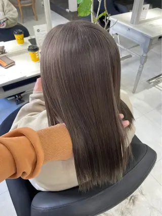 ロング 森田 結吾のヘアスタイル