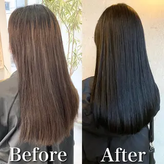 ロング カラー ボブ& 髪質改善FUMIYAのヘアスタイル