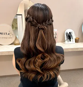 ヘアアレンジ Mila Makiのヘアスタイル