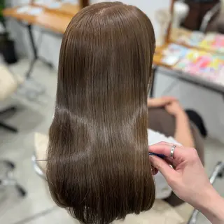 ロング カラー 田島拓海 ボブカットのヘアスタイル