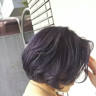 ミディアム カラー SHAFT Ieiriのヘアスタイル