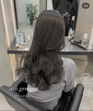 ロング カラー 縮毛矯正カラー大宮 💖レイヤー/虎白のヘアスタイル