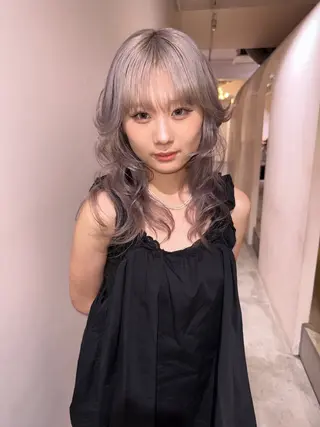ロング カラー yuki 🐑のヘアスタイル