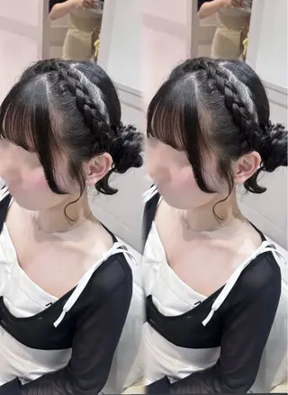 ロング 桃瀬 綾音 カラー/縮毛募集中♡のヘアスタイル