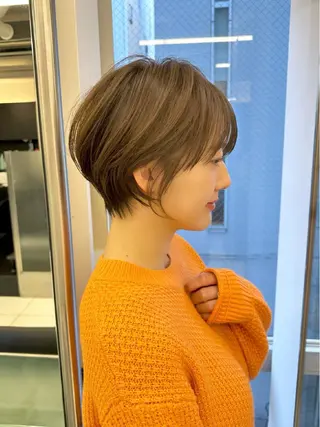 ショート カラー 🫧似合わせショート イシダ🫧のヘアスタイル