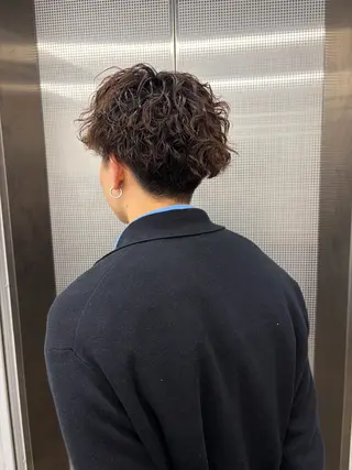 パーマ メンズ Nico☺︎🎀YU ボブ/カットのヘアスタイル