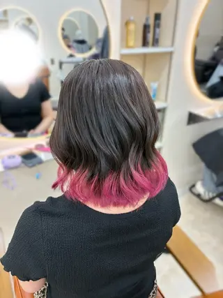 ミディアム 梅原 姫🍬🐰のヘアスタイル