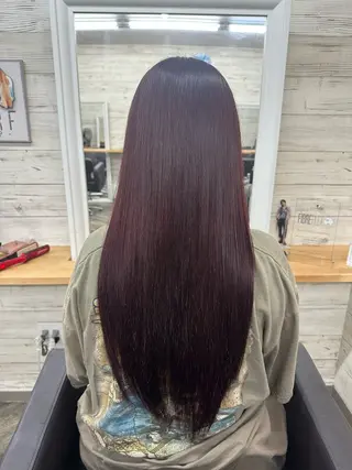 カラー 石山 優花のヘアスタイル