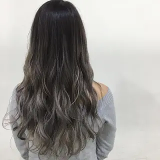 ロング カラー 迷った時見てください 林 祥平のヘアスタイル