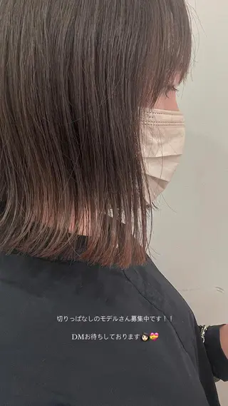 ミディアム HCA studioのヘアスタイル