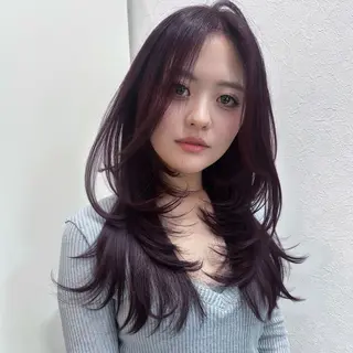 セミロング BALANCE. 弥央のヘアスタイル
