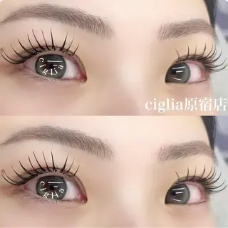 マツエク・マツパ ciglia 原宿店のマツエク・マツパデザイン