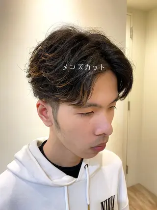 ショート メンズ CASANE 大橋康智のヘアスタイル