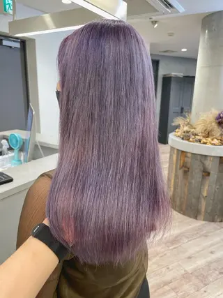 セミロング Loob.TOKYO MIYA🌈のヘアスタイル