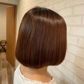 ミディアム 🐤 ゆい🐓のヘアスタイル