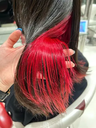 ミディアム カラー 海外カラー白髪ぼかし ティファニーサユリのヘアスタイル