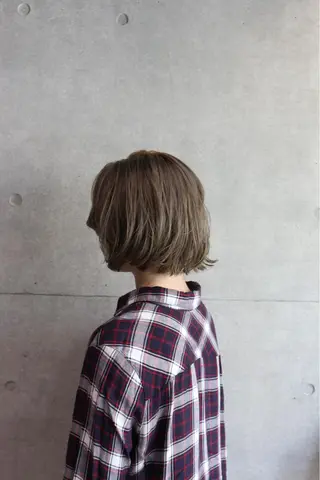 ミディアム 似合わせヘア✔️ 店長 オオキアキヒロのヘアスタイル