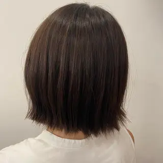 ミディアム カラー 髪質改善/艶髪 土屋恵梨花のヘアスタイル