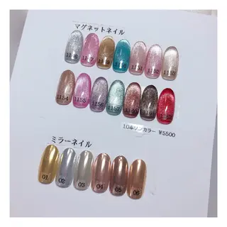 ネイル shimmer nailsのネイルデザイン