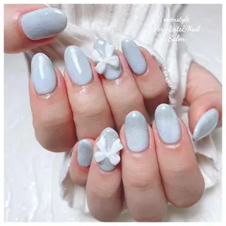ミディアム ネイル 🐾enen style 🐾のネイルデザイン
