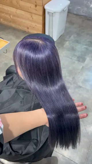 ロング カラー 🦋chisa🦋 韓国カラー🤍のヘアスタイル