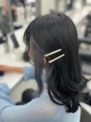 セミロング カラー Zina熊本🫧 Kurehaのヘアスタイル