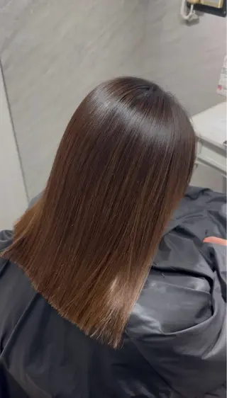 ミディアム 西宮市で髪質改善 縮毛矯正特化のヘアスタイル