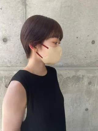 ショート カラー 🍃YURI 🍃のヘアスタイル