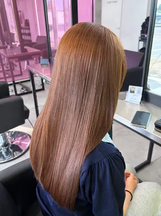 ロング ハイライト/ もてぎゆうしんのヘアスタイル