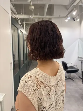 ショート パーマ ハードパーマ Rico💜のヘアスタイル