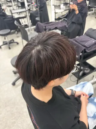 ショート 💎寒色💎 HARUKAのヘアスタイル