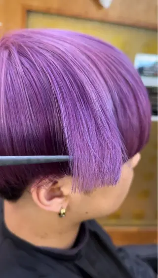 カラー メンズ ツイスパ/ シャドーパーマのヘアスタイル