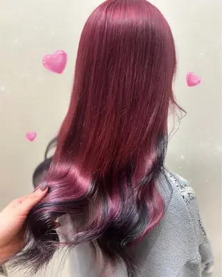 セミロング カラー 新宿駅近♡個室 ♡関口三都季🌜のヘアスタイル