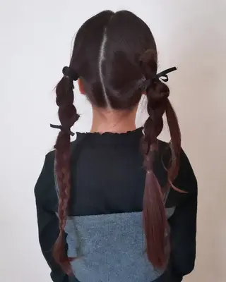キッズ sameya maiのヘアスタイル