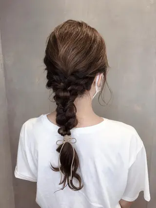 ロング ヘアアレンジ 伊藤 いほみのマツエク・マツパデザイン