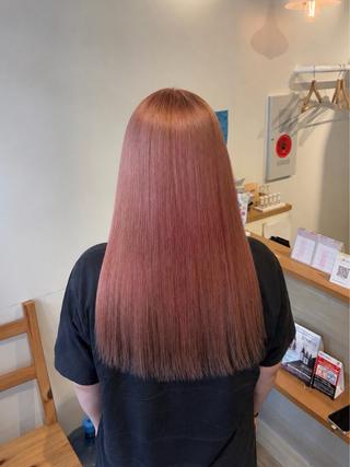 ロング カラー 荒井 茉凜のヘアスタイル