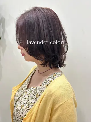 ミディアム カラー 💛🤍U too e’s /店長🧸のヘアスタイル