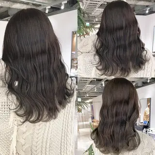 セミロング カラー 渋谷:インナーカラー ／🍒エリカ🍒のヘアスタイル